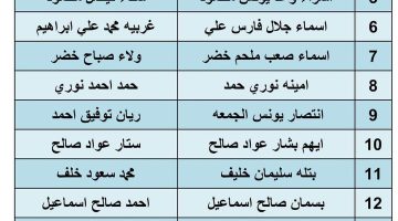 موقع تحميل اسماء الرعاية الاجتماعية الوجبة الاخيرة 2024 بغداد وجميع المحافظات وأبرز الفئات المستحقة