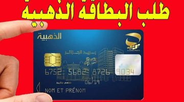 خطوات طلب البطاقة الذهبية بالجزائر 2024 وأهم شروطها ومميزاتها