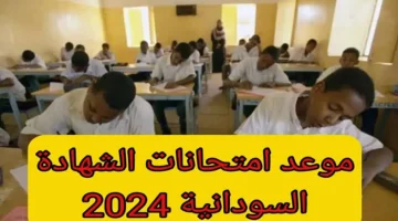 “كن على استعداد”.. وزارة التعليم تعلن عن موعد امتحانات الشهادة السودانية 2024