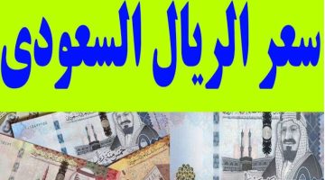 سعر الريال السعودي في البنوك “بنك مصر + البنك الاهلي” بتاريخ اليوم 1 مايو.. ياتري الـ 100 منه عاملة كام!!